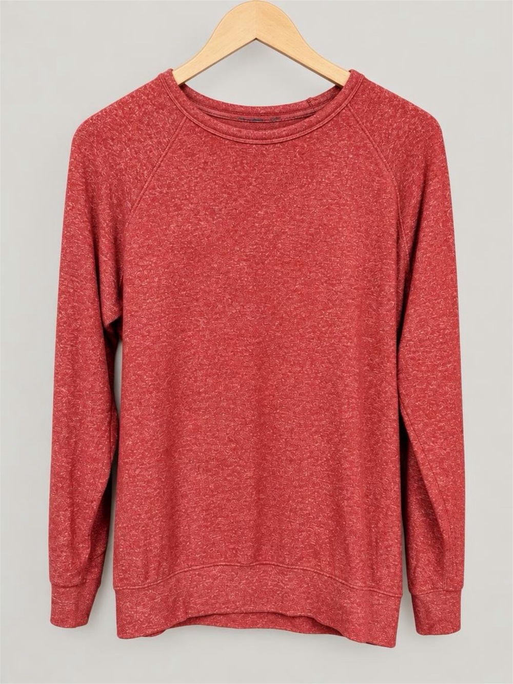 Buffalo David Bitton Rust Heather Crewneck Pullover